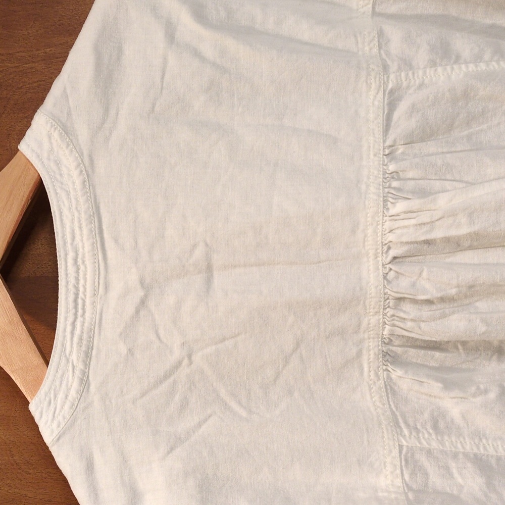 Free People Get Away With Me Tunic In Ivory Size XS - Picture 8 of 12